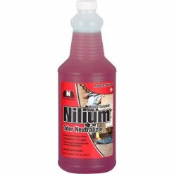Nilodor Nilium® Water-Soluble Deodorizer, Apple Spice Nilium, Quart Bottle, 6 Bottles/Case