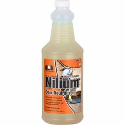Nilodor Nilium® Water-Soluble Deodorizer, Spice Nilium, Quart Bottle, 6 Bottles/Case