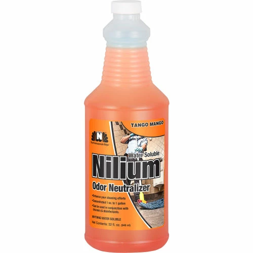 Nilodor Nilium® Water-Soluble Deodorizer, Tango Mango Nilium, Quart Bottle, 6 Bottles/Case 3 Nilodor Nilium® Water-Soluble Deodorizer, Tango Mango Nilium, Quart Bottle, 6 Bottles/Case