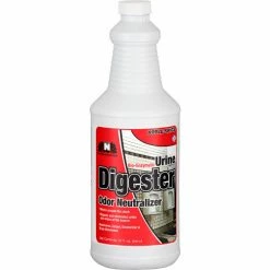 Nilodor Urine Digester with Odor Neutralizer, Apple Spice, Quart Bottle, 12 Bottles/Case