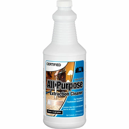 Nilodor Certified® All Purpose Extraction Cleaner, Quart Bottle, 12/Case 3 Nilodor Certified® All Purpose Extraction Cleaner, Quart Bottle, 12/Case