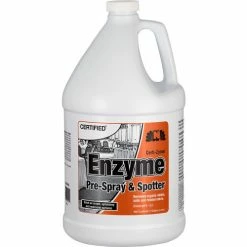 Nilodor Certified® Liquid Enzyme Pre-Spray - Certi-Zyme, Gallon Bottle, 4/Case