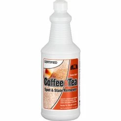 Nilodor Certified® Coffee & Tea Liquid Spotter, Quart Bottle, 6/Case