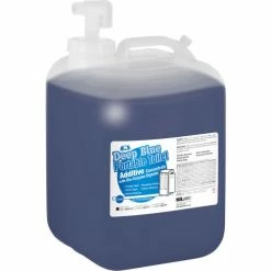 Nilodor Deep Blue Porta-Toilet Treatment with Enzymes, Cherry Scent, 5 Gallon Pail