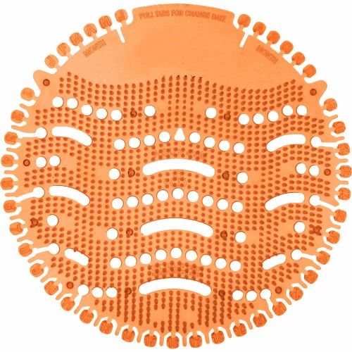 Nilodor Ultra Air Urinal Screen, Tango Mango Scent, 10/Case 3 Nilodor Ultra Air Urinal Screen, Tango Mango Scent, 10/Case