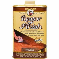 Howard Restor-A-Finish Walnut 8 oz. Can 12/Case