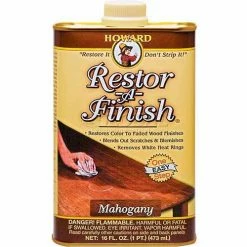 Howard Restor-A-Finish Mahogany 16 oz. Can 6/Case