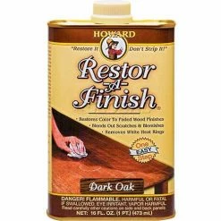 Howard Restor-A-Finish Dark Oak 16 oz. Can 6/Case