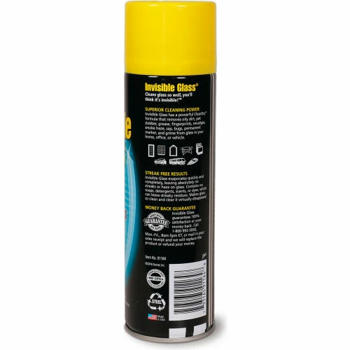 Invisible Glass® Premium Glass Cleaner, 19 oz. Aerosol, 6/Case 5 Invisible Glass® Premium Glass Cleaner, 19 oz. Aerosol, 6/Case - Image 3