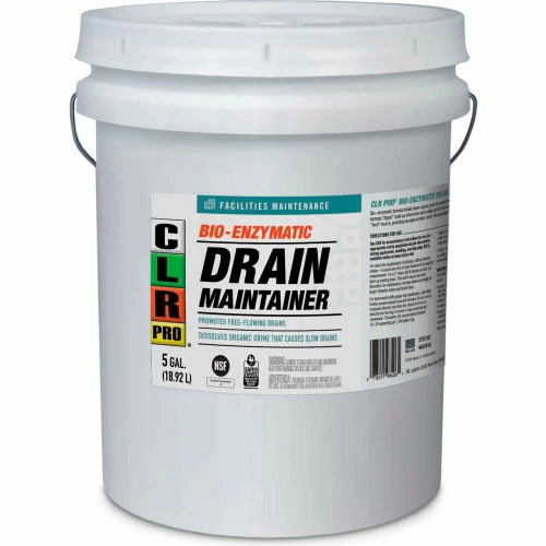 CLR PRO® Bio-Enzymatic Drain Maintainer 5 Gal 3 CLR PRO® Bio-Enzymatic Drain Maintainer 5 Gal