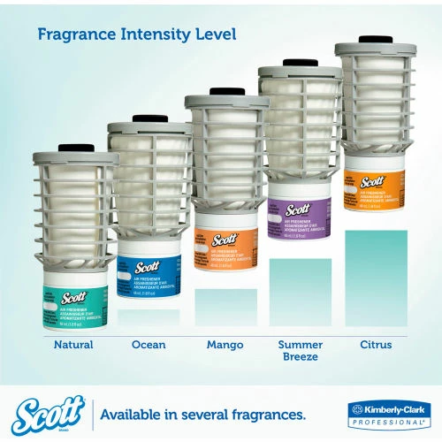 Scott® Essential Continuous Air Freshener Refill, Mango, 48 mL Cartridge, 6 Refills/Case 8 Scott® Essential Continuous Air Freshener Refill, Mango, 48 mL Cartridge, 6 Refills/Case - Image 6