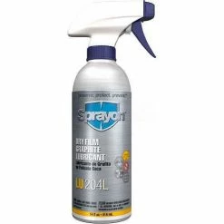 Sprayon LU204L Dry Film Graphite Lubricant, 14 oz. Non-Aerosol Liqui-Sol Spray - SC0204LQ0 - Pkg Qty 12