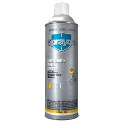 Sprayon LU101 Food Grade White Calcium Grease, 13.75 oz. Aerosol Can - s00101000 - Pkg Qty 12