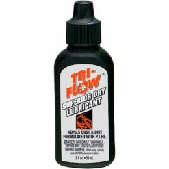 Tri-Flow Industrial Dry Lubricant, 2 oz. Non-Aerosol Drip Bottle - TF21013 - Pkg Qty 12