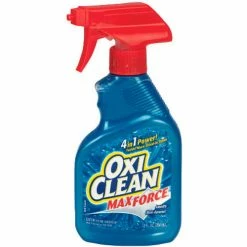OxiClean Max-Force Stain Remover Liquid, 12 oz. Trigger Spray Bottle, 12 Bottles - 5703700070