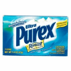 Purex Ultra Laundry Detergent Powder, 1.4 oz. Box, 156 Boxes - 10245