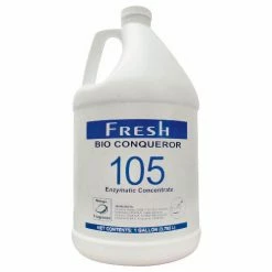 Fresh Products Bio Conqueror 105 Enzymatic Odor Counteractant Concentrate Mango, Gallon Bottle 4/Case - FPI1BWBMG