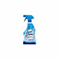 Lysol® Power & Free Bathroom Cleaner W/ Peroxide Cool Spring, 22 Oz Spray 12/Case - RAC85668CT