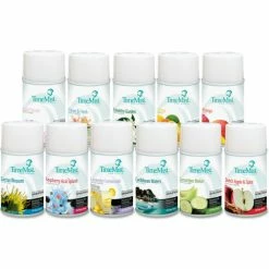 Timemist Metered Fragrance Dispenser Assorted Pack, 6.6 Oz Aerosol 12/Case - WTB332607TMCA