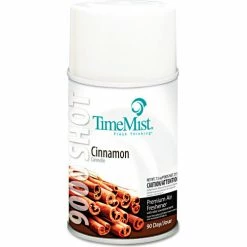 TimeMist 9000 Shot Metered Air Freshener Cinnamon, 7.5 Oz. Aerosol 4/Case - WTB336411TMCA