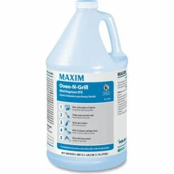 Maxim® Oven-N-Grill Alkali Degreaser RTU, Citrus Scent, Gallon Bottle, 4/Case