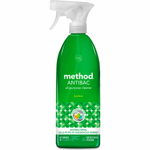 Method® Antibac All-Purpose Cleaner, Bamboo, 28 oz. Spray Bottle, 8/Case 3 Method® Antibac All-Purpose Cleaner, Bamboo, 28 oz. Spray Bottle, 8/Case
