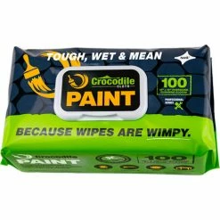 Crocodile Cloth® Professional Paint Cleaning Cloth Wipes, 100 Wipes/Pack - Pkg Qty 6