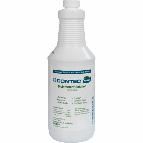 Contec® Sporicidin® Disinfectant Solution, Quart Size, Trigger Spray Bottle - Pkg Qty 12 3 Contec® Sporicidin® Disinfectant Solution, Quart Size, Trigger Spray Bottle - Pkg Qty 12