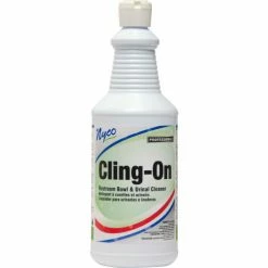 Nyco Cling-On Phosphoric Acid Bowl Cleaner, Cherry Almond Scent, 32 oz. Bottle 12/Case - NL553-Q12