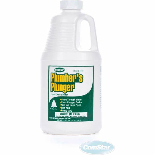 Plumbers Plunger™ Plumbers Plunger™ Liquid Drain Opener, 1/2 Gallon, 6 Bt - 30-710 - Pkg Qty 6 5 Plumbers Plunger™ Plumbers Plunger™ Liquid Drain Opener, 1/2 Gallon, 6 Bt - 30-710 - Pkg Qty 6 - Image 3