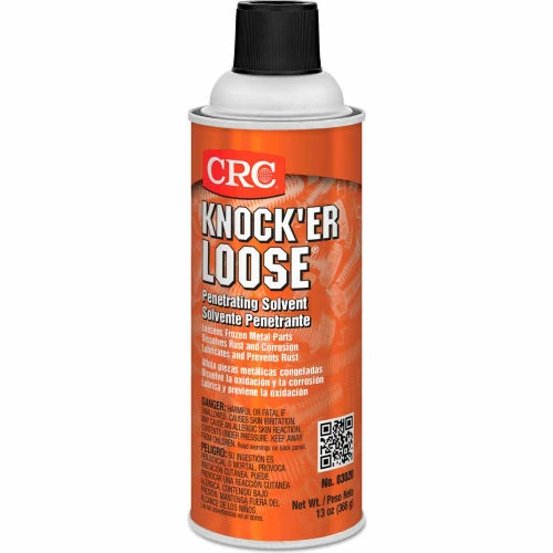 CRC Knock'er Loose Penetrating Solvents - 16 oz Aerosol Can - 03020 - Pkg Qty 12 3 CRC Knock'er Loose Penetrating Solvents - 16 oz Aerosol Can - 03020 - Pkg Qty 12