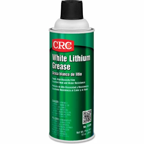 CRC White Lithium Grease - 16 oz Aerosol Can - NLGI Grade 2 - 03080 - Pkg Qty 12 3 CRC White Lithium Grease - 16 oz Aerosol Can - NLGI Grade 2 - 03080 - Pkg Qty 12