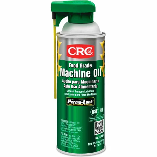 CRC Food Grade Machine Oil - 16 oz - Aerosol Can - 03081 - Pkg Qty 12 3 CRC Food Grade Machine Oil - 16 oz - Aerosol Can - 03081 - Pkg Qty 12