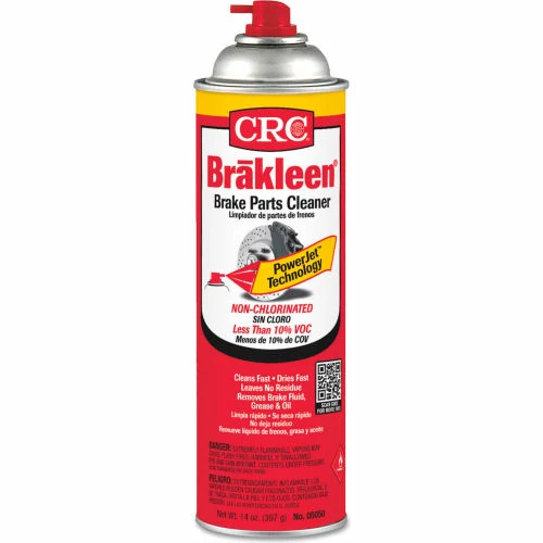 CRC 50 State Formula Brakleen Brake Parts Cleaners - 20 oz Aerosol Can - 05050 - Pkg Qty 12 3 CRC 50 State Formula Brakleen Brake Parts Cleaners - 20 oz Aerosol Can - 05050 - Pkg Qty 12