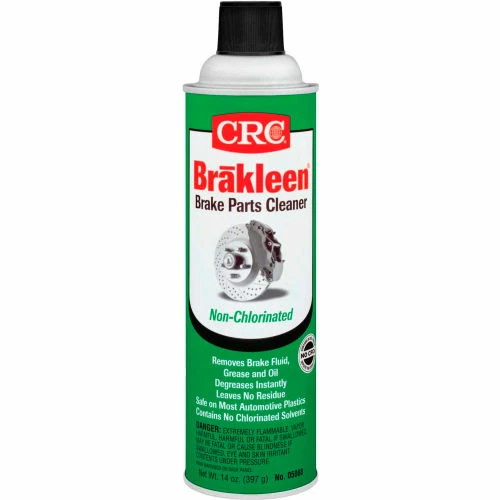 CRC Brakleen Non-Chlorinated Brake Parts Cleaners - 14 oz Aerosol Can - 05088 - Pkg Qty 12 3 CRC Brakleen Non-Chlorinated Brake Parts Cleaners - 14 oz Aerosol Can - 05088 - Pkg Qty 12