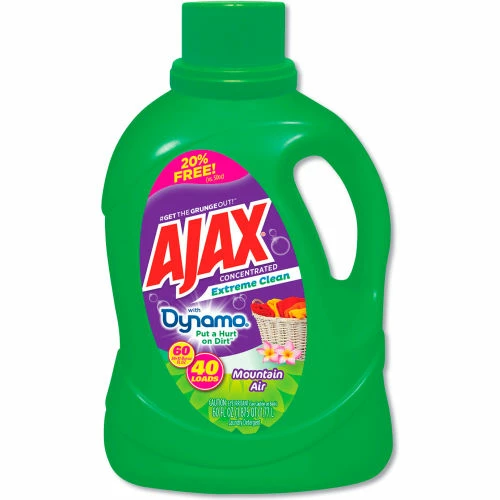 Ajax Laundry Detergent Liquid, Extreme Clean, Mountain Air Scent, 40 Loads, 60 oz. Bottle 3 Ajax Laundry Detergent Liquid, Extreme Clean, Mountain Air Scent, 40 Loads, 60 oz. Bottle
