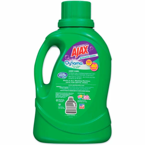 Ajax Laundry Detergent Liquid, Extreme Clean, Mountain Air Scent, 40 Loads, 60 oz. Bottle 4 Ajax Laundry Detergent Liquid, Extreme Clean, Mountain Air Scent, 40 Loads, 60 oz. Bottle - Image 2