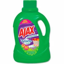 Ajax Laundry Detergent Liquid, Extreme Clean, Mountain Air Scent, 40 Loads, 60 oz. Bottle, 6 Bottles/Case