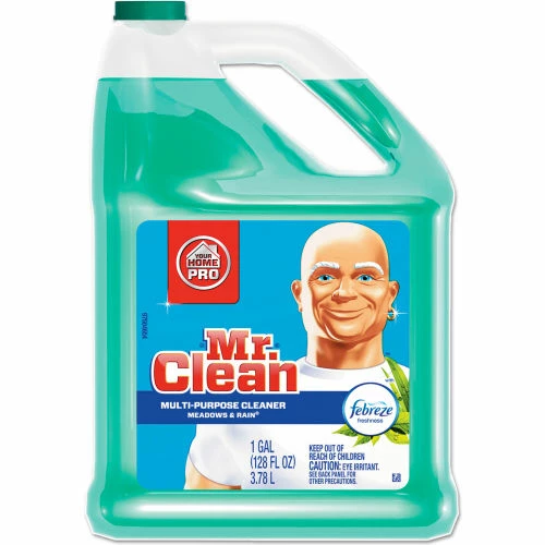 Mr. Clean® All-Purpose Cleaner with Febreze, Gallon Bottle, 4 Bottles - 23124 3 Mr. Clean® All-Purpose Cleaner with Febreze, Gallon Bottle, 4 Bottles - 23124