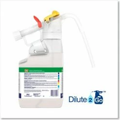 P&G Professional Dilute 2 Go, Comet Disinfecting - Sanitizing Bathroom Cleaner, Citrus Scent, 4.5 Liter Jug -Cleaning Chemicals & Lubricants Shop PGC72002 05