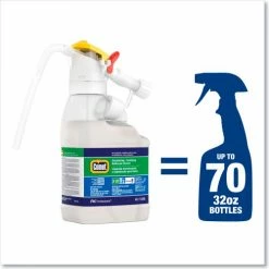 P&G Professional Dilute 2 Go, Comet Disinfecting - Sanitizing Bathroom Cleaner, Citrus Scent, 4.5 Liter Jug -Cleaning Chemicals & Lubricants Shop PGC72002 09