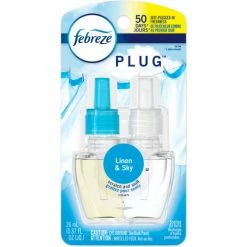 Febreze® PLUG Air Freshener Refills, Linen and Sky, 0.87 oz.