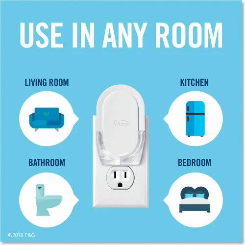 Febreze® PLUG Air Freshener Refills, Linen and Sky, 0.87 oz. 9 Febreze® PLUG Air Freshener Refills, Linen and Sky, 0.87 oz. - Image 7