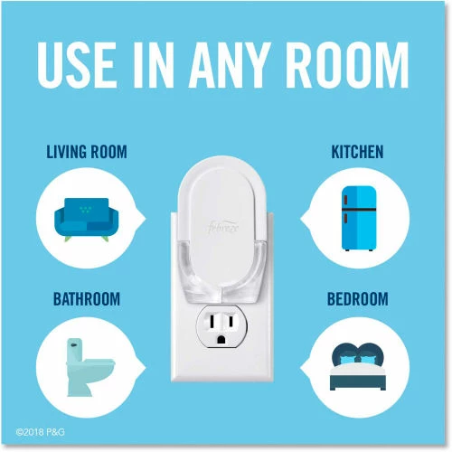 Febreze® PLUG Air Freshener Refills, Gain Original - 0.87 oz, 6/Carton - 74903 9 Febreze® PLUG Air Freshener Refills, Gain Original - 0.87 oz, 6/Carton - 74903 - Image 7