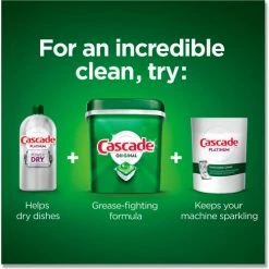 Cascade® Fresh Scent ActionPacs, 13.5 oz. Bag, 25 Packets/Bag, 5 Bags -Cleaning Chemicals & Lubricants Shop PGC80675 03