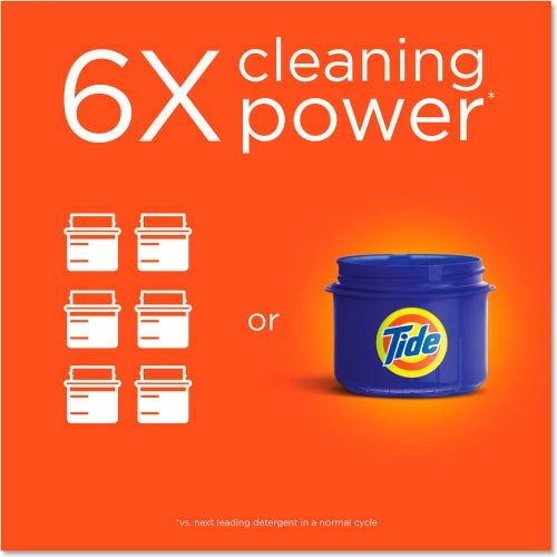 Tide Plus Febreze Liquid Laundry Detergent, Spring and Renewal, 92 oz. Bottle, 4/Case 8 Tide Plus Febreze Liquid Laundry Detergent, Spring and Renewal, 92 oz. Bottle, 4/Case - Image 6