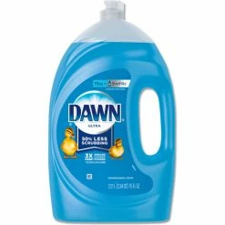 Dawn® Ultra Liquid Dish Detergent, Dawn Original, 75 oz. Bottle, 6/Case