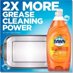Dawn® Ultra Antibacterial Dishwashing Liquid, Orange Scent, 28 oz. Bottle, 8/Case -Cleaning Chemicals & Lubricants Shop PGC97318 04