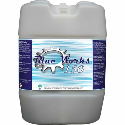 Satellite Industries Blue Works 150 Liquid Deodorizer, Fresh & Clean - 9241-817-005 3 Satellite Industries Blue Works 150 Liquid Deodorizer, Fresh & Clean - 9241-817-005