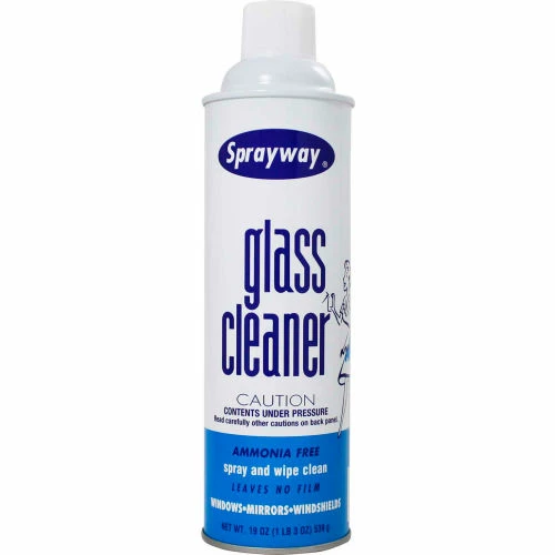 Sprayway Foaming Glass Cleaner, 20 oz. Aerosol Can - SW050 - Pkg Qty 12 3 Sprayway Foaming Glass Cleaner, 20 oz. Aerosol Can - SW050 - Pkg Qty 12